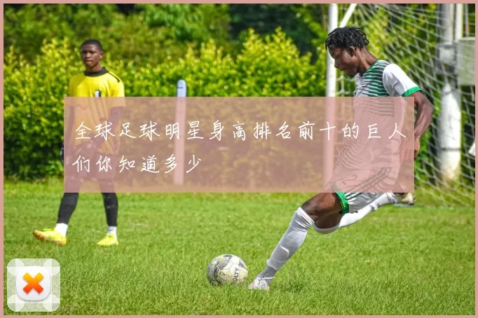 全球足球明星身高排名前十的巨人们你知道多少