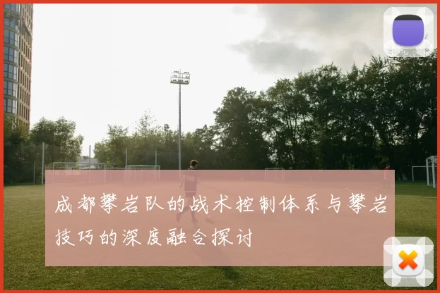 成都攀岩队的战术控制体系与攀岩技巧的深度融合探讨