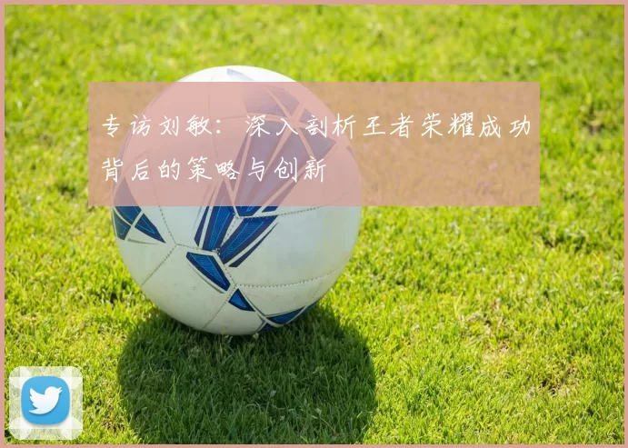 专访刘敏：深入剖析王者荣耀成功背后的策略与创新