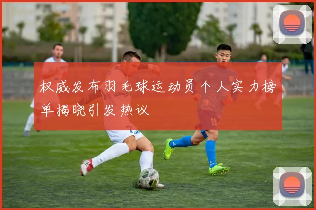 权威发布羽毛球运动员个人实力榜单揭晓引发热议